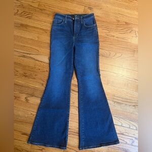 Lee Dark Blue Flare Jeans